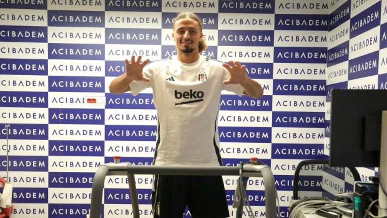Beşiktaş'ın yeni sağ beki sağlık kontrol&uuml;nden ge&ccedil;ti