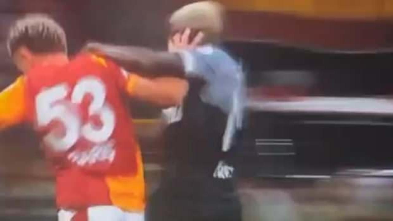 Galatasaray'ın attığı golde faul var mı? Sosyal medyada büyük tartışma
