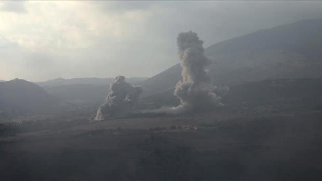 İsrail savaş u&ccedil;akları, L&uuml;bnan&rsquo;ın g&uuml;neyine hava saldırısı d&uuml;zenledi