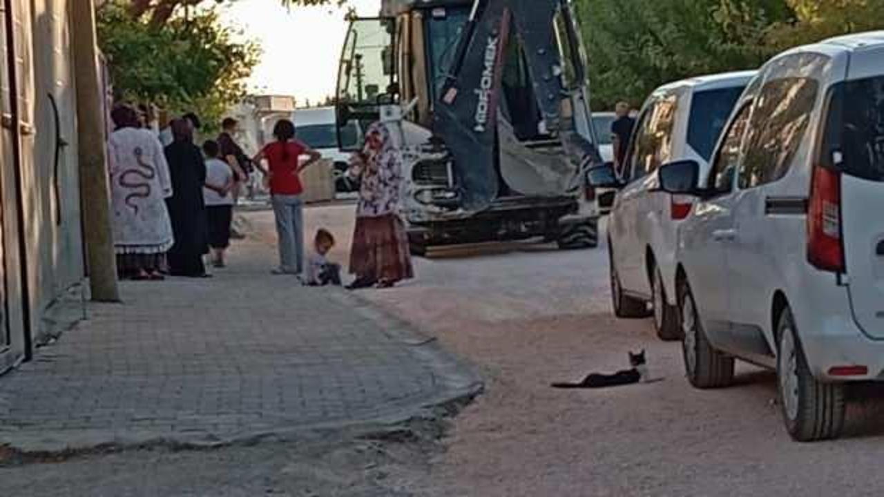 Kepçenin çarptığı 5 yaşındaki çocuk hayatını kaybetti
