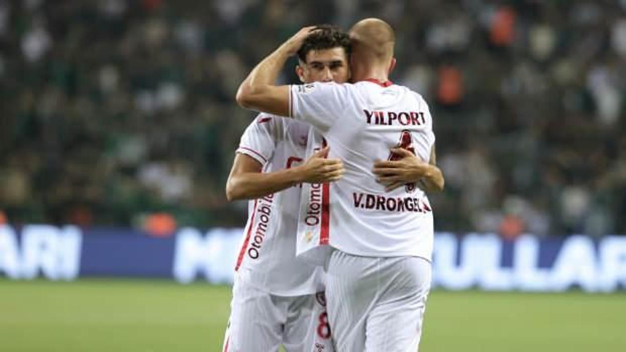 Samsunspor deplasmandan 3 puanla döndü!