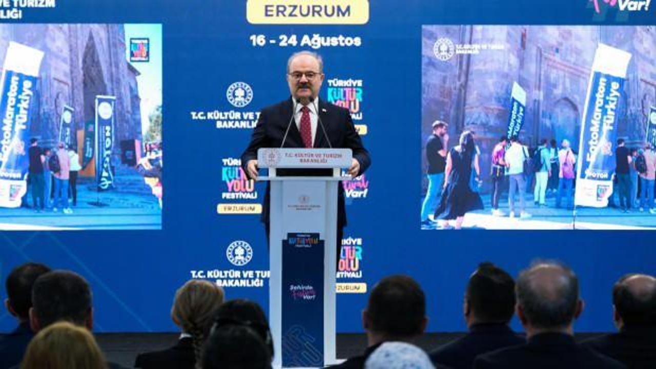 Erzurum Kültür Yolu Festivali başladı