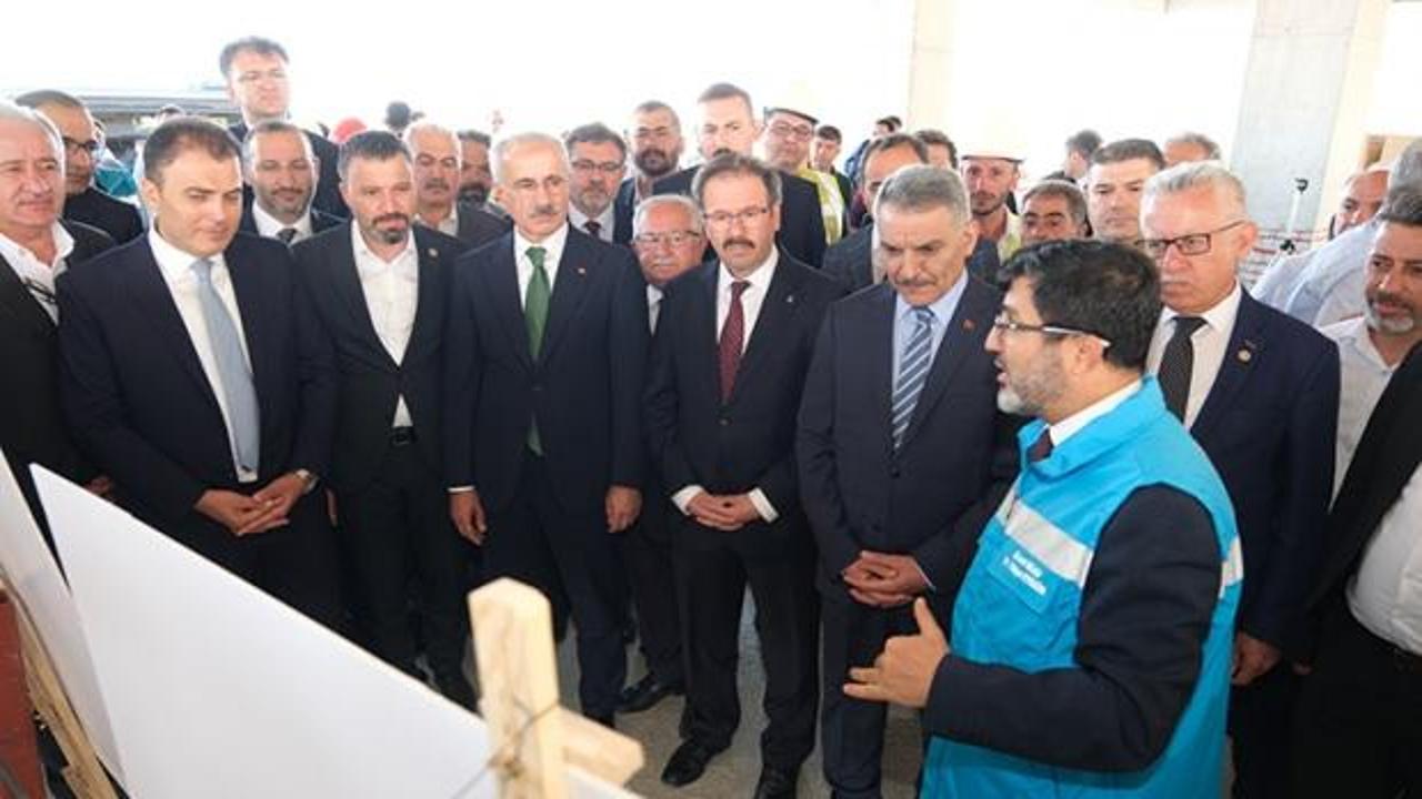 Ulaştırma ve Altyapı Bakanı Uraloğlu, Yozgat Havalimanı inşaatını inceledi