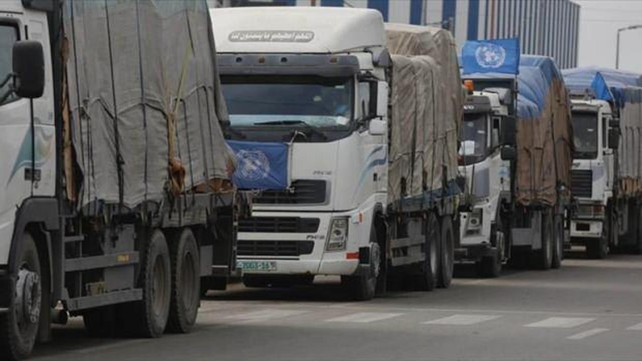 Yardımlar ablukanın gölgesinde bekliyor! 8 bin 400 tırdan 1210'u giriş yapabildi!