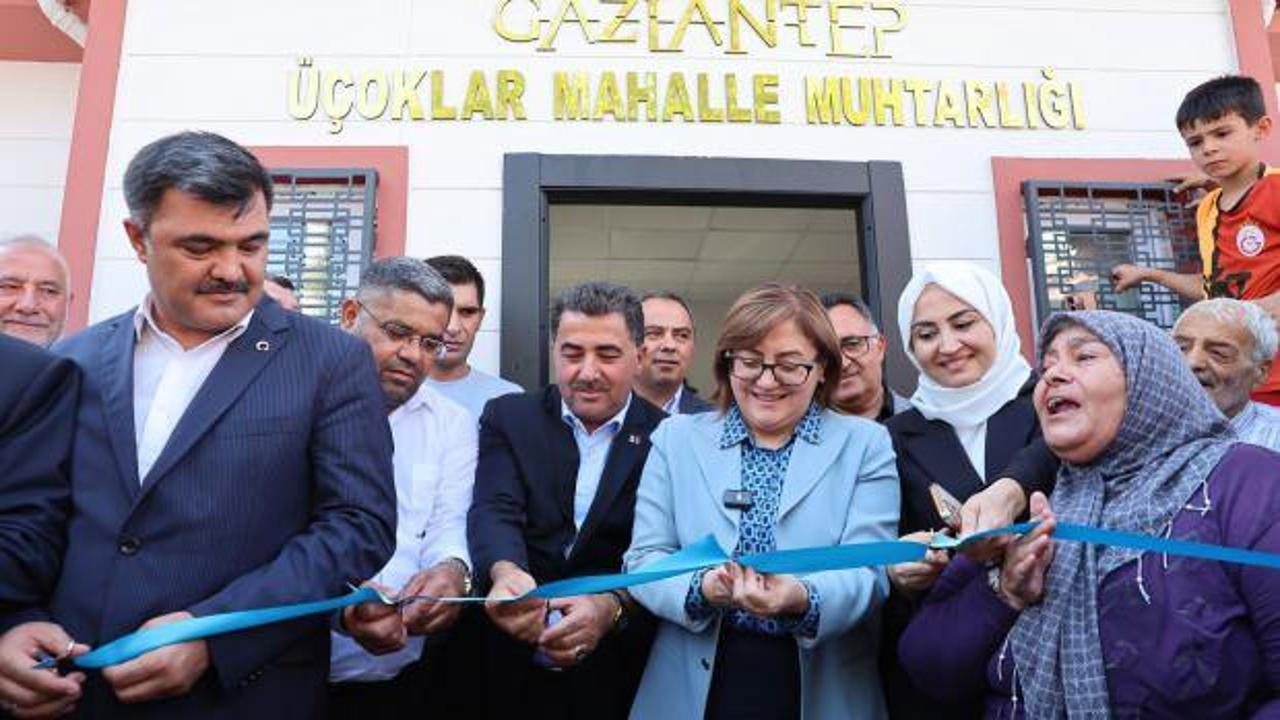 Başkan Şahin, Üçoklar ve Kolejtepe Muhtarlıkları’nın açılışını gerçekleştirdi