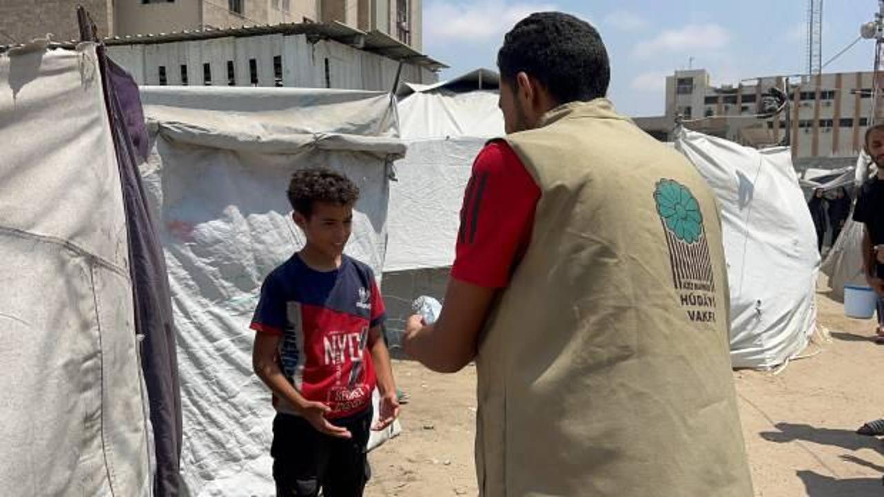 Aziz Mahmud Hüdayi Vakfı, Gazze'ye yardımlarını sürdürüyor