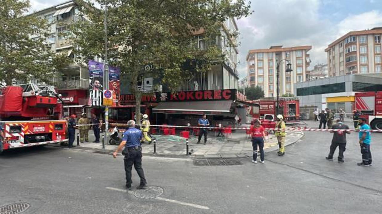 Bağdat Caddesi'ndeki güzellik merkezinde patlama: Çok sayıda ekip sevk edildi