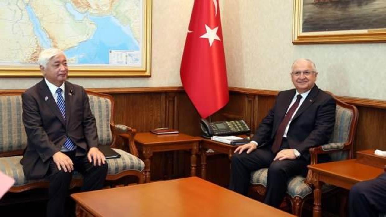 Bakan Güler, Japon mevkidaşı Gen Nakatani ile bir araya geldi