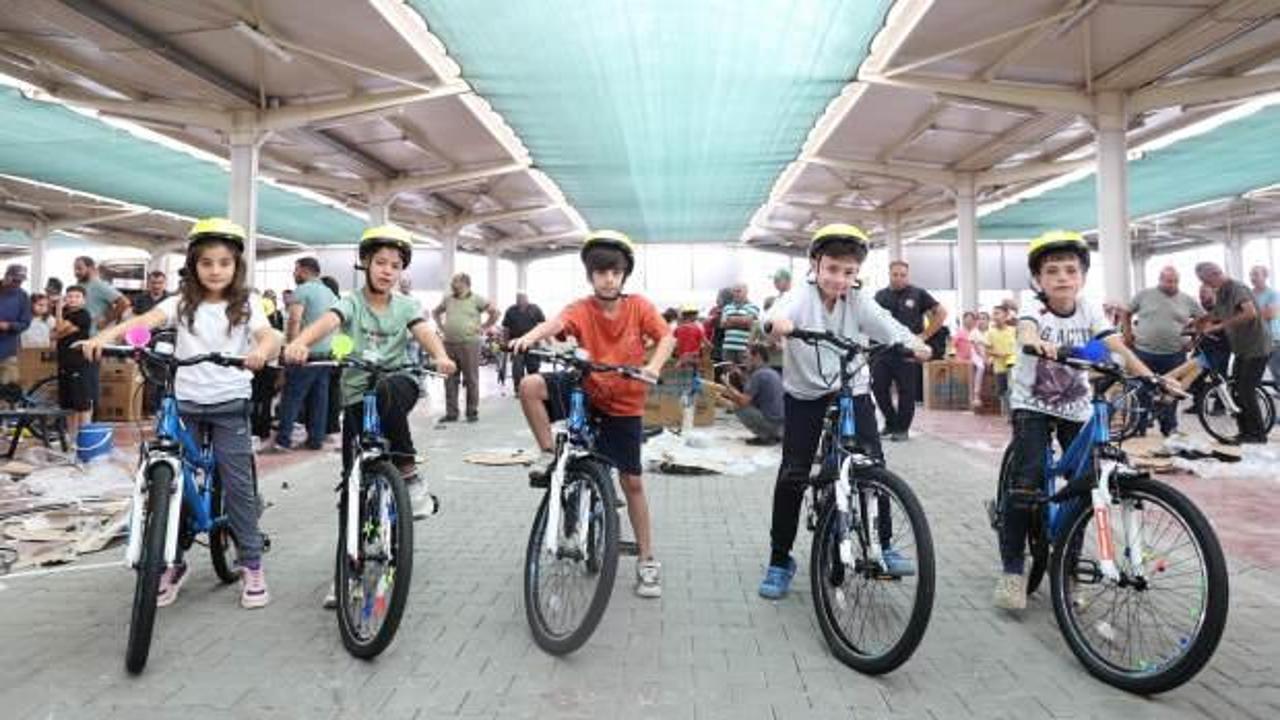 Başkan Altay: "Güle Oyna Camiye Gel Projesi"nde bisiklet dağıtımı başladı