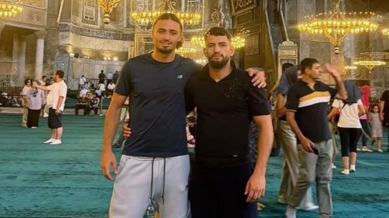 Beşiktaş'ın yeni transferi soluğu Ayasofya'da aldı