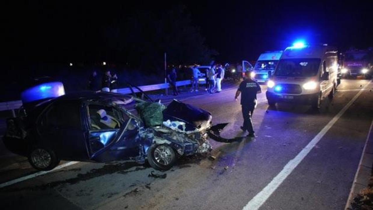 Edirne’de feci kaza: 1’i ağır 5 yaralı