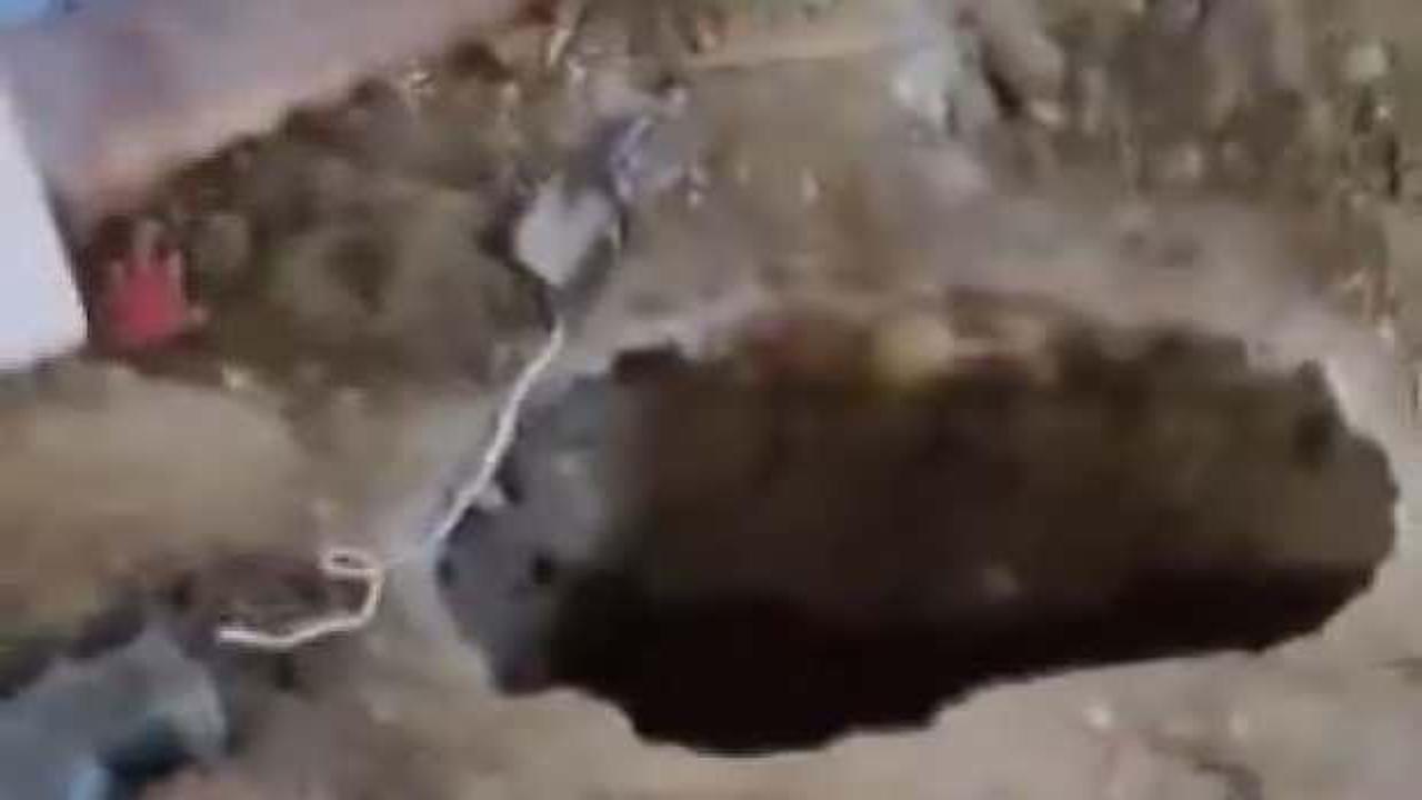Eve girdiğinde şoke oldu: Miras kavgası, define aramaya döndü