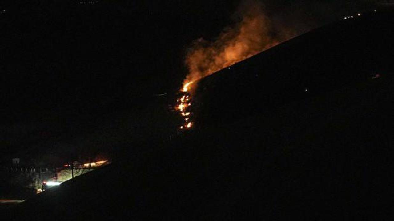 Eymir Gölü yakınlarında yangın! 2 şüpheli gözaltına alındı