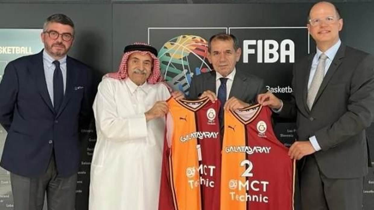 Galatasaray heyetinden FIBA’ya ziyaret