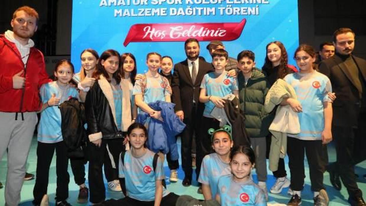 Kağıthane Belediyesi'nden amatör spor kulüplerine büyük destek