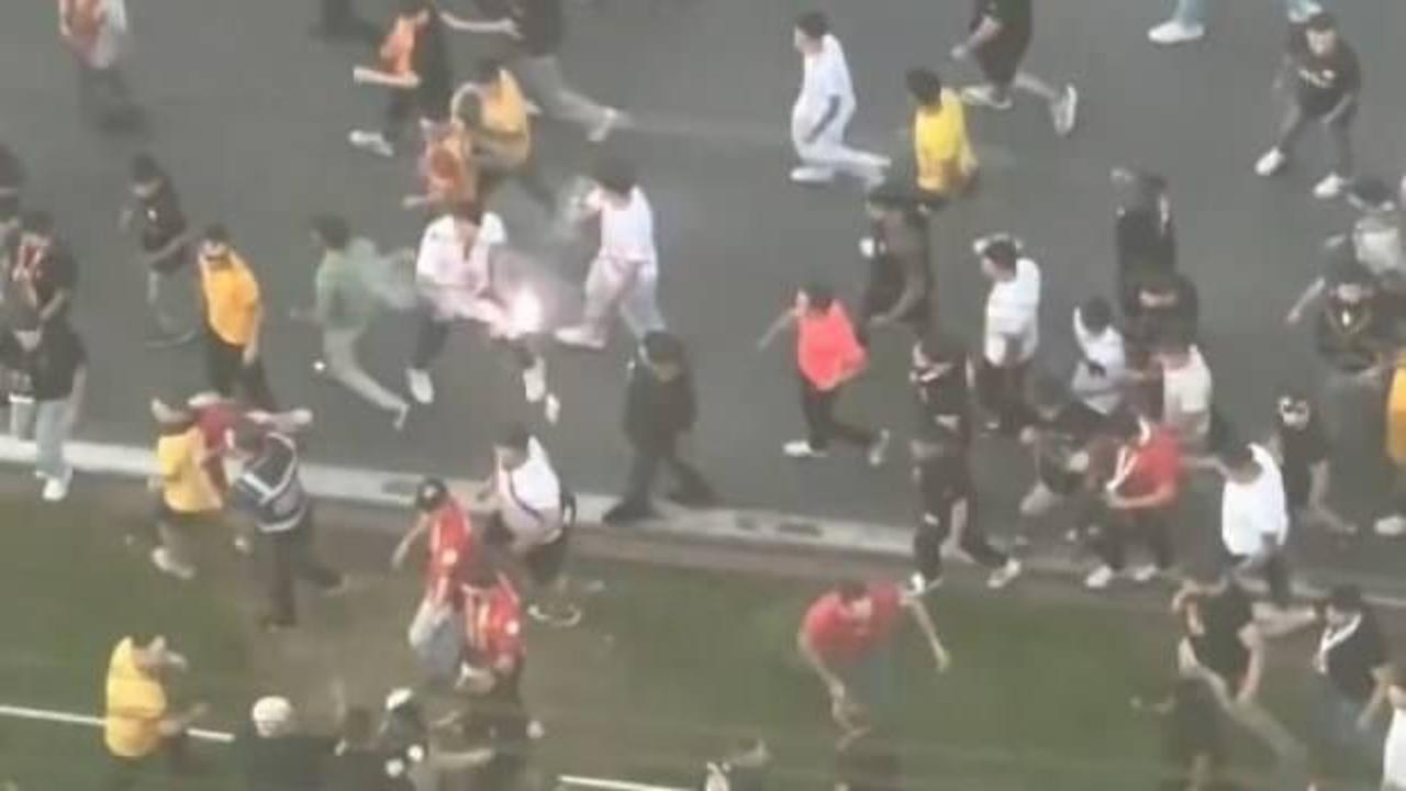 Galatasaray kafilesine Kayseri'de çirkin saldırı! Taş ve fişeklerle geldiler