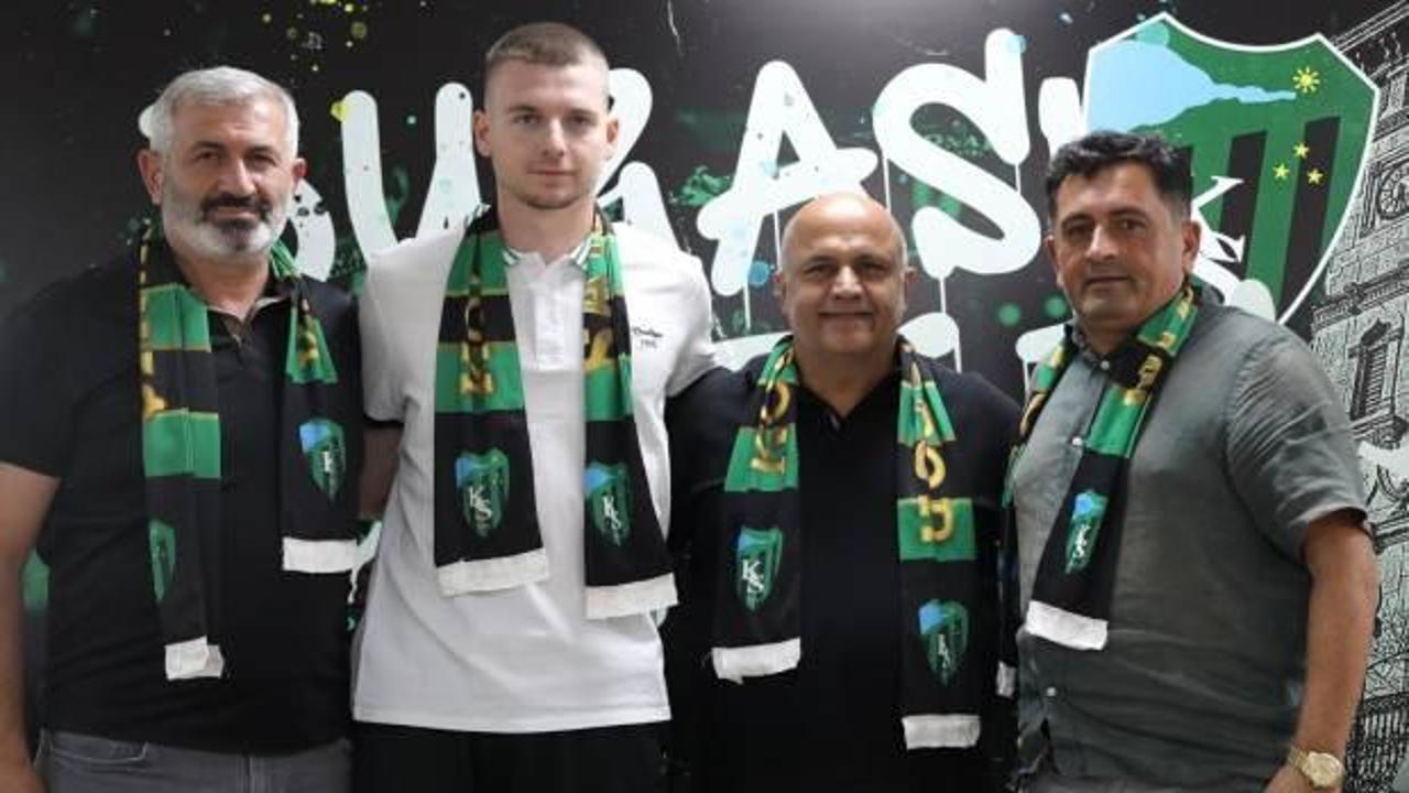 Kocaelispor'dan savunmaya Dinamo Kiev'den takviye