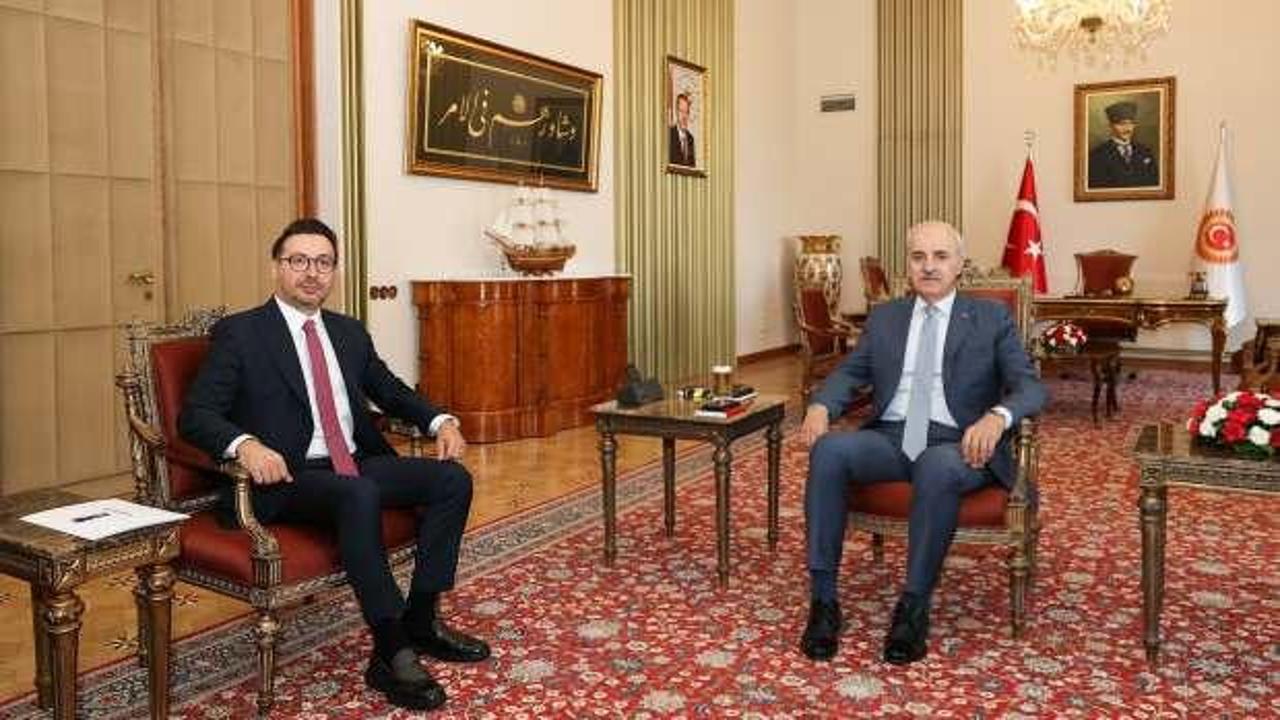 Kurtulmuş, Karagöz’ü kabul etti