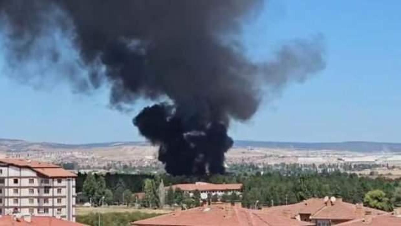 Kütahya Hava Er Eğitim Tugay Komutanlığı'nda yangın!