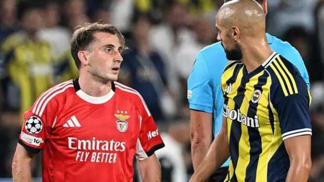Ma&ccedil; sonrası Kerem Akt&uuml;rkoğlu'na Fenerbah&ccedil;e sorusu 