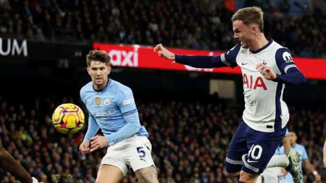 Manchester City 0-2 Tottenham maç özeti!