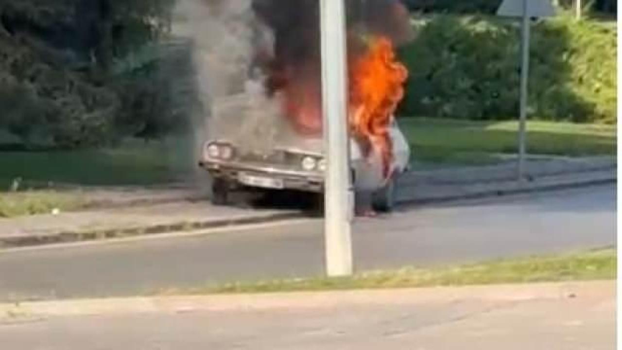 TBMM &ouml;n&uuml;nde ara&ccedil; yakan ş&uuml;pheli tutuklandı