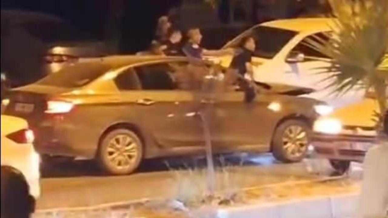 Anne ve babasını darbedip, polisten kaçarken otomobil sürücüsünü rehin aldı