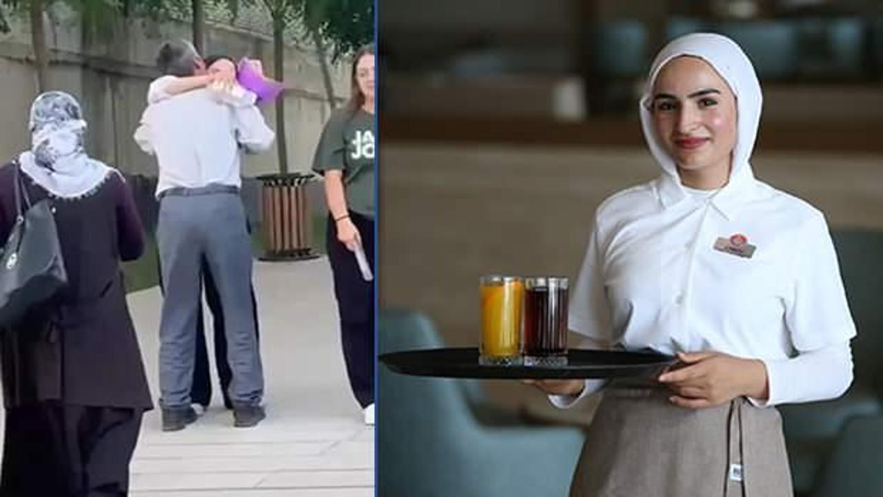 Babası sınav çıkışı çiçekle karşılamıştı: Kazandığı üniversite belli oldu!