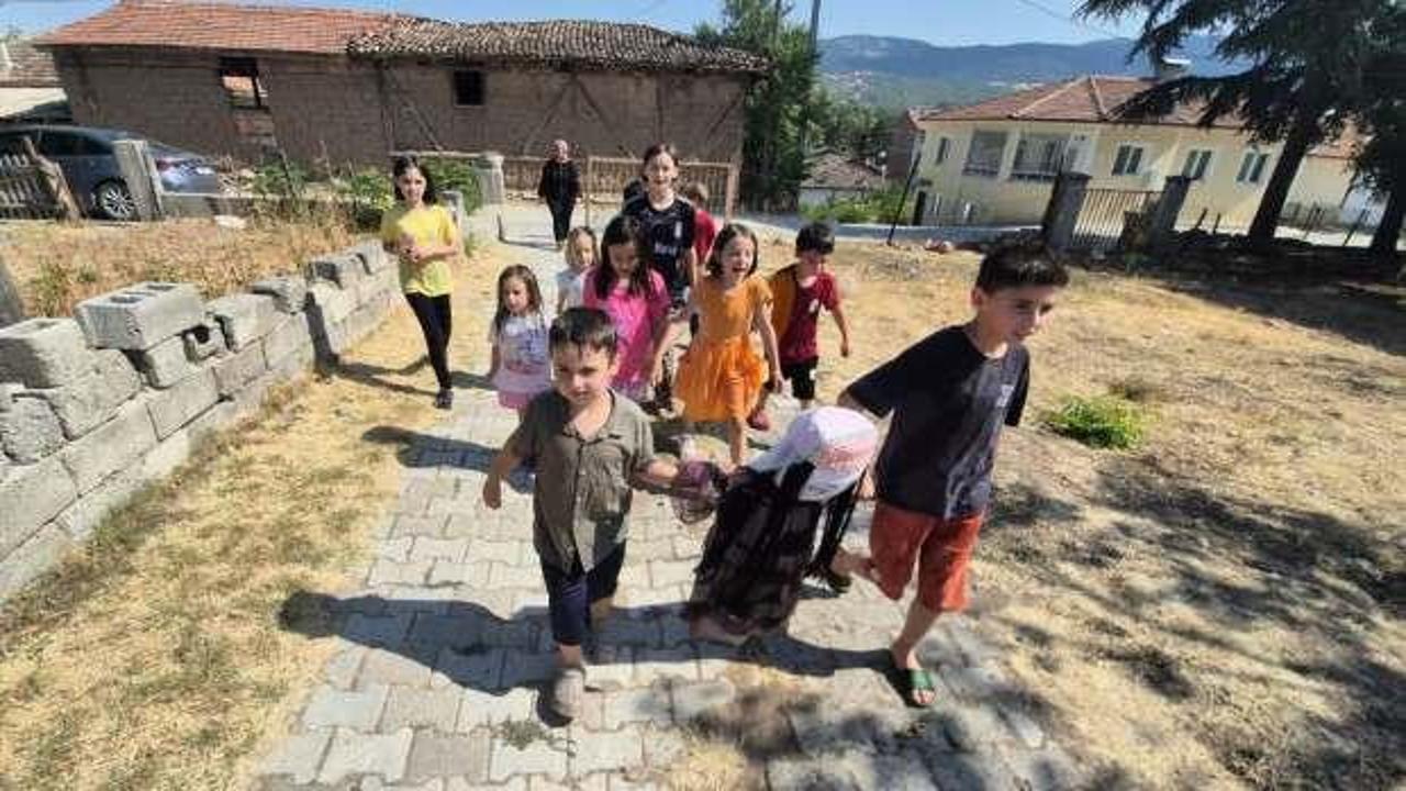 Amasyalı çocuklardan yağmur duası
