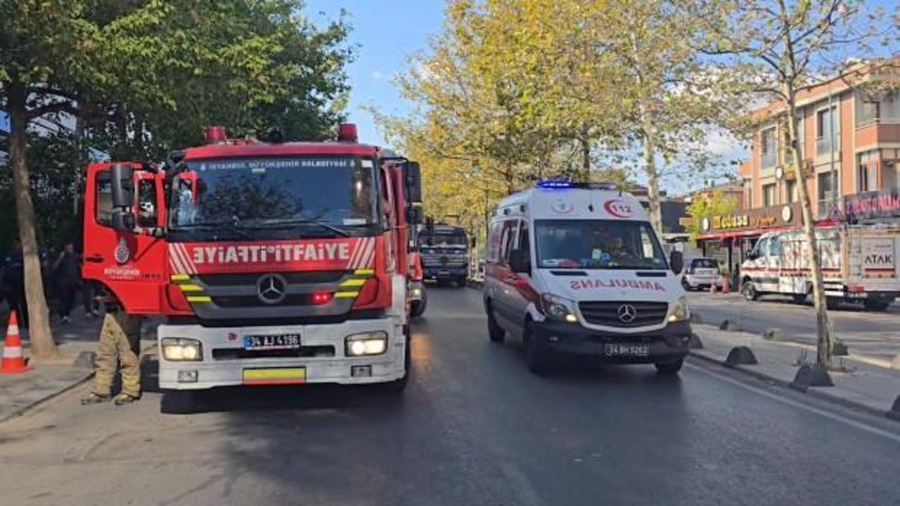Ataşehir'de diş kliniğinde oksijen tüpü patladı: 2 yaralı