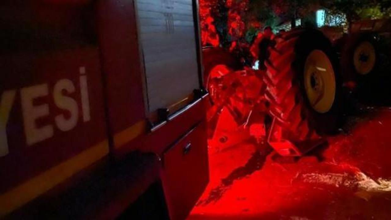 Bozdoğan’da traktör devrildi: 1 ölü