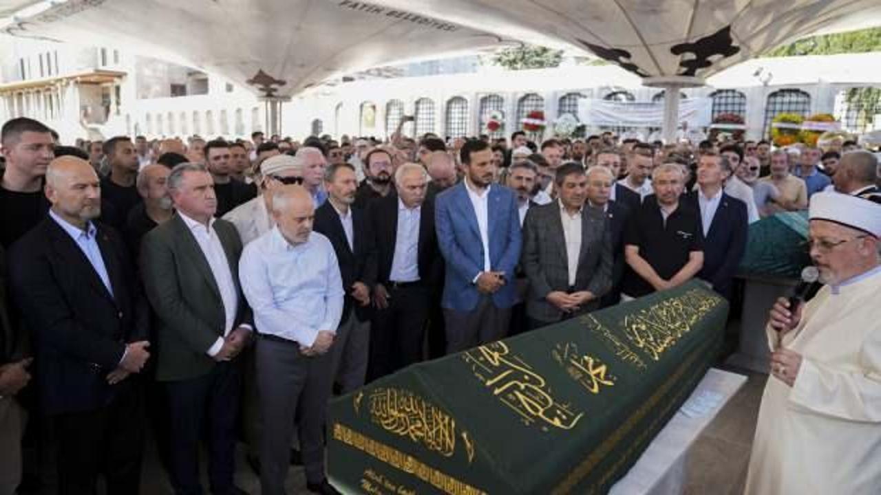 Cumhurbaşkanı Başdanışmanı Kılıç'ın kayınpederi son yolculuğuna uğurlandı