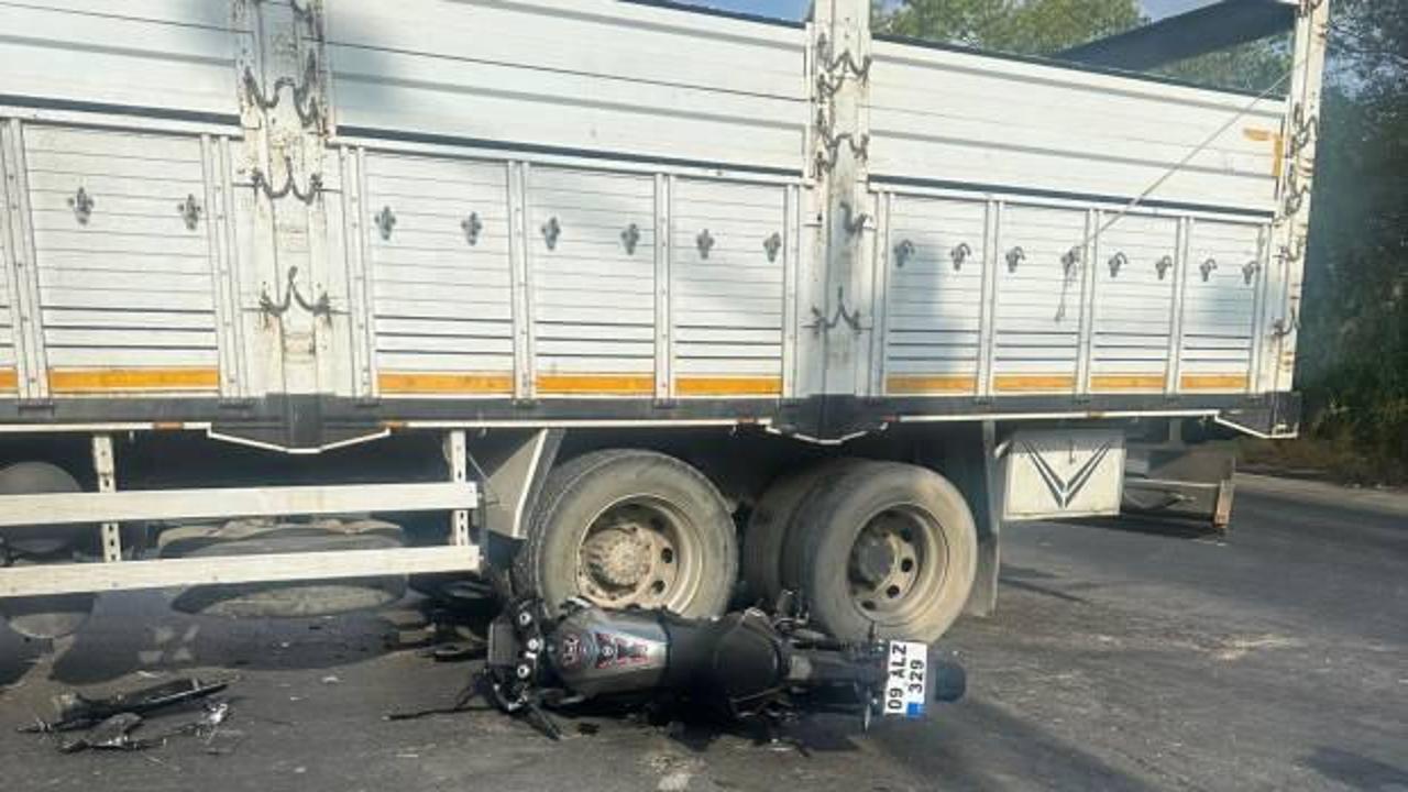 İzmir’de feci kaza! Motosiklet sürücüsü hayatını kaybetti