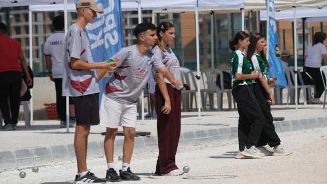 Konya Büyükşehir, Bocce turnuvasına ev sahipliği yaptı