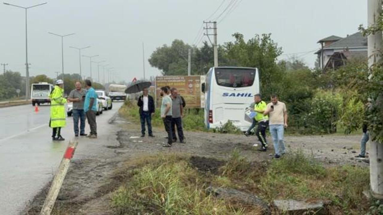 Samsun'daki yolcu otobüsü kazasında ölü sayısı 2'ye çıktı