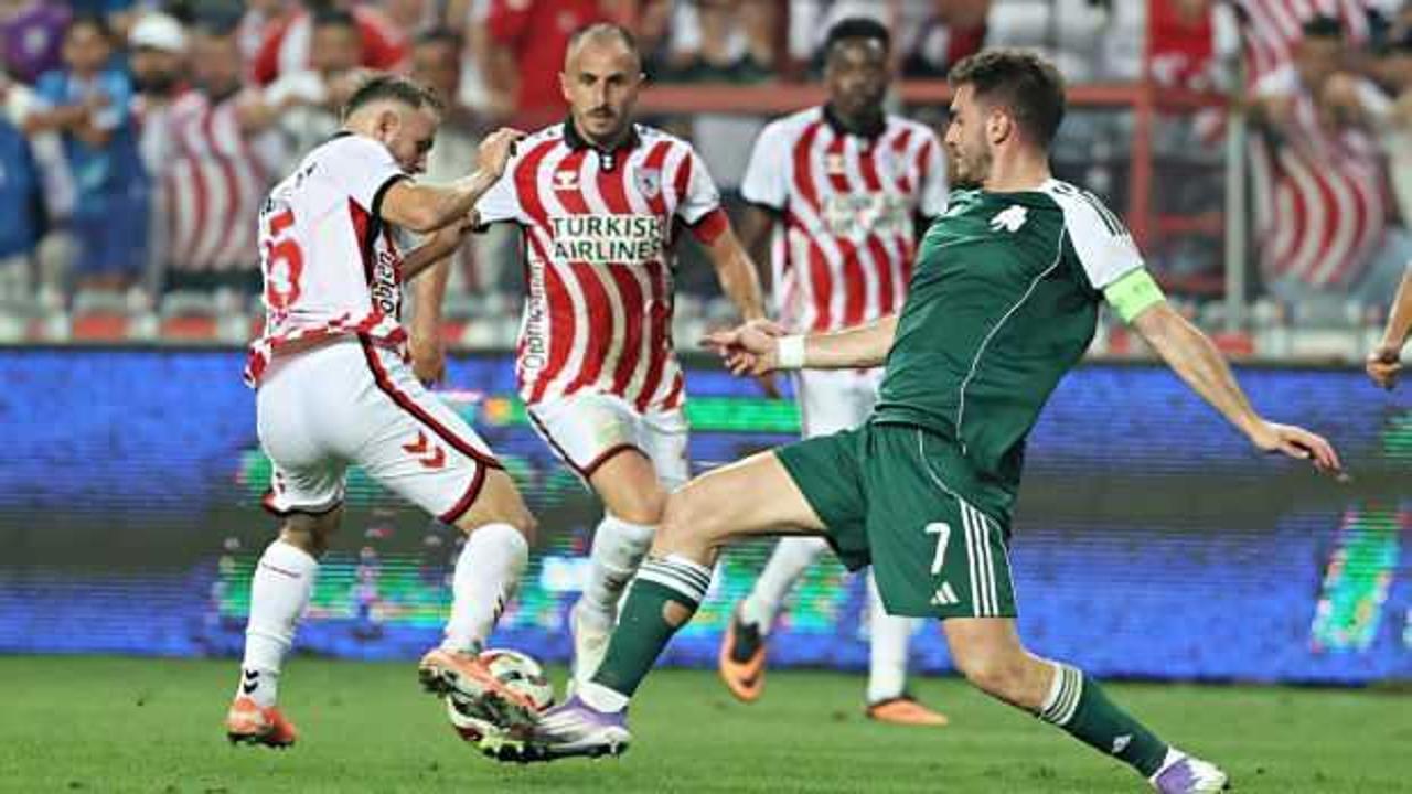 Samsunspor, Panathinaikos'u yıkamadı! Yeni durak: Konferans Ligi