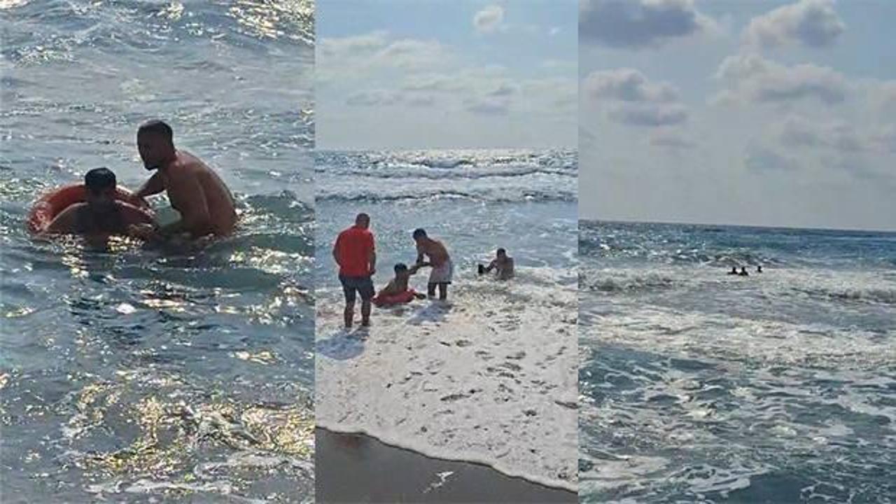 Serinlemek için denize giren çocuktan acı haber