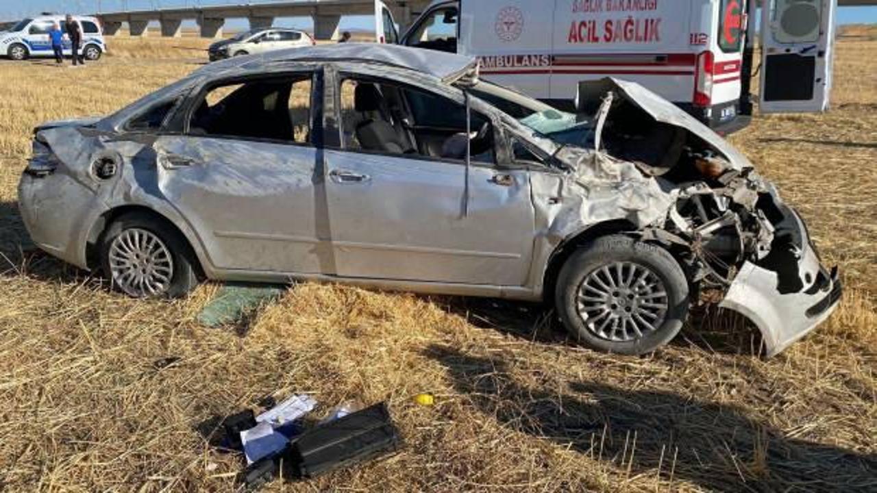 Yozgat'ta kontrolden çıkan araç takla attı: Ölü ve yaralılar var