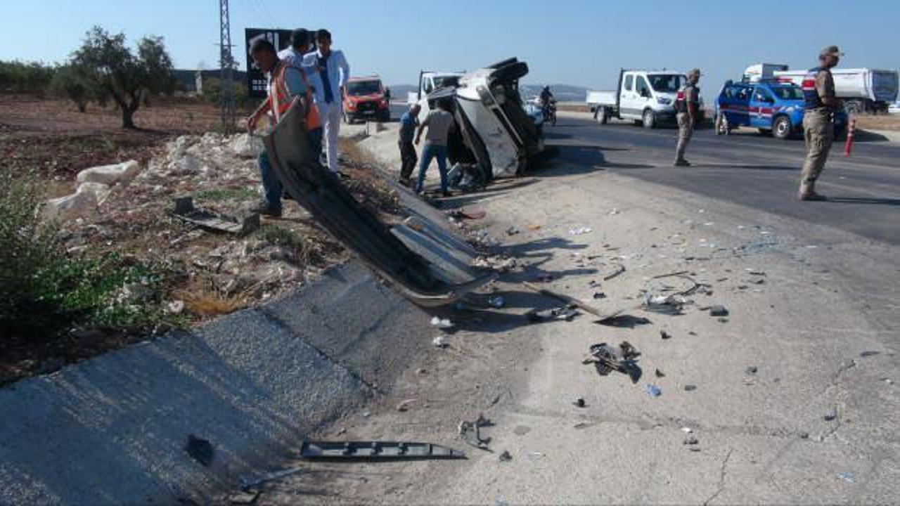 Kilis’te zincirleme kaza: 1 ölü, 4 yaralı