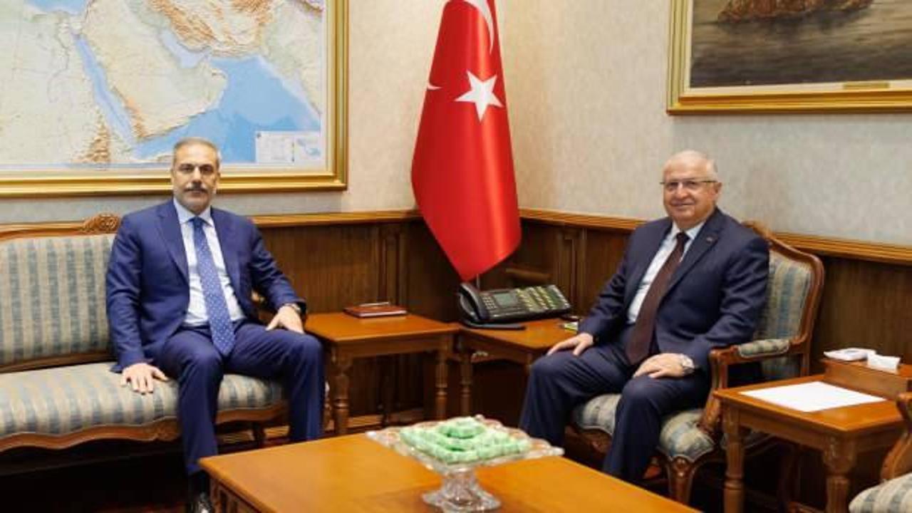 Bakan Fidan’dan Bakan Güler’e ziyaret