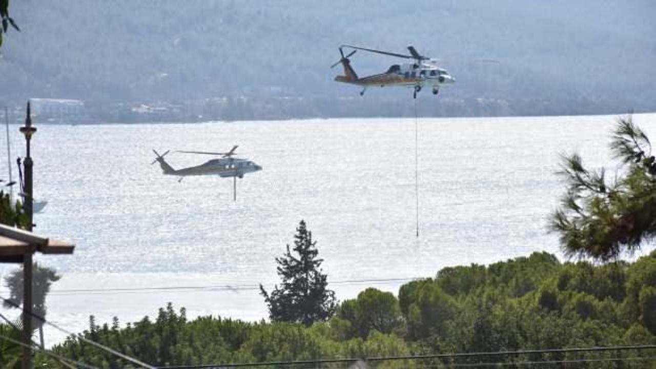 Bodrum'da çıkan orman yangını kontrol altına alındı