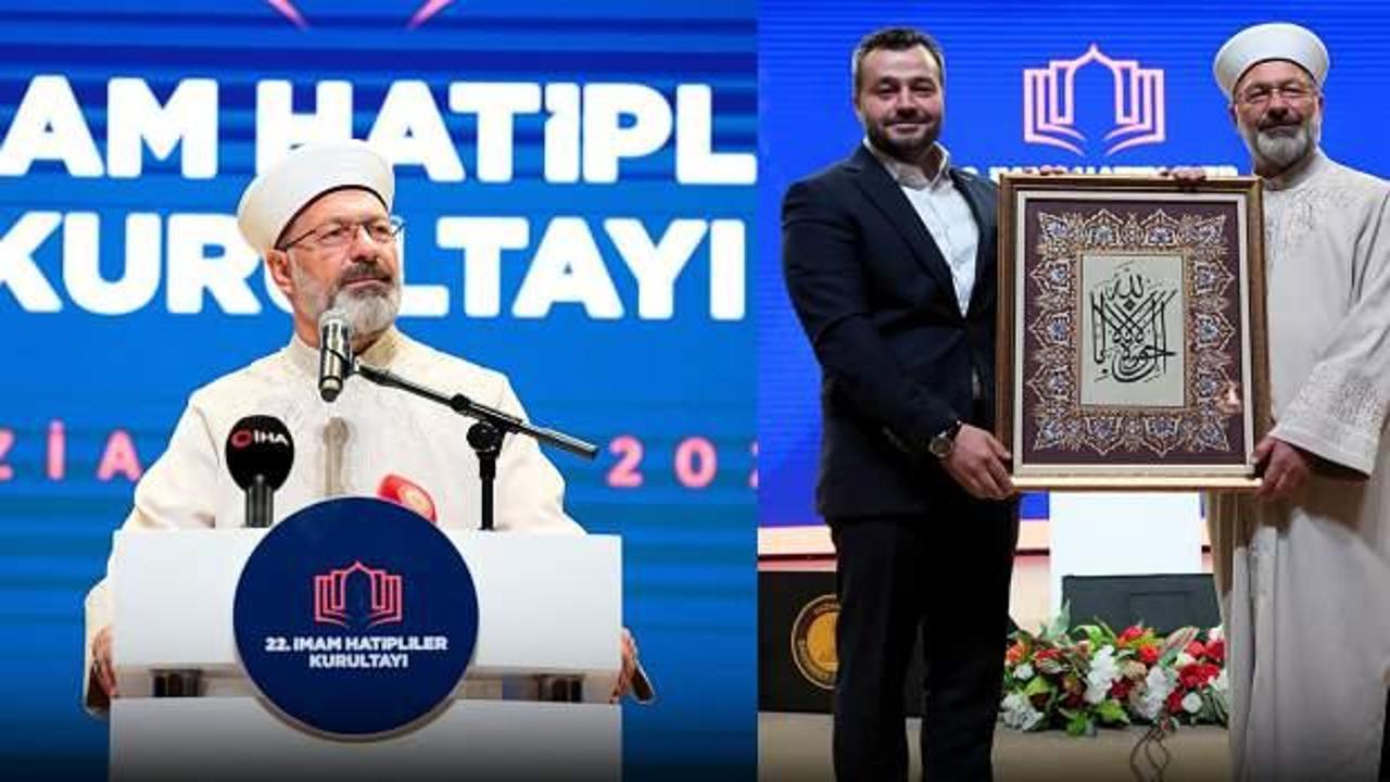 Ali Erbaş: İmam Hatip nesli baş&ouml;rt&uuml;s&uuml; zulm&uuml;ne karşı &ouml;nc&uuml;l&uuml;k etti