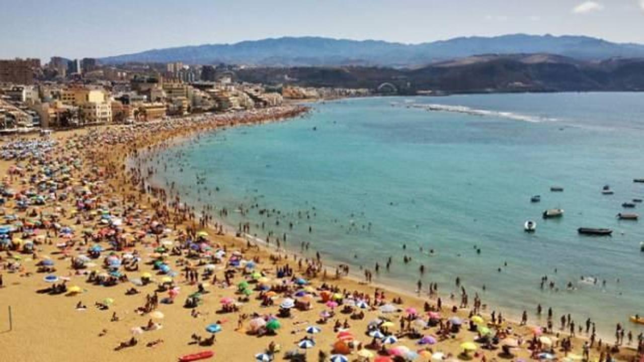 İspanya, yılın 7 ayında 55,5 milyon turistle turizm geliri rekoru kırdı