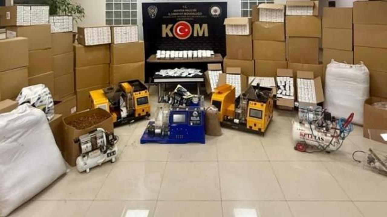 Manisa'da 35 şahıs kaçakçılık operasyonlarında gözaltına alındı
