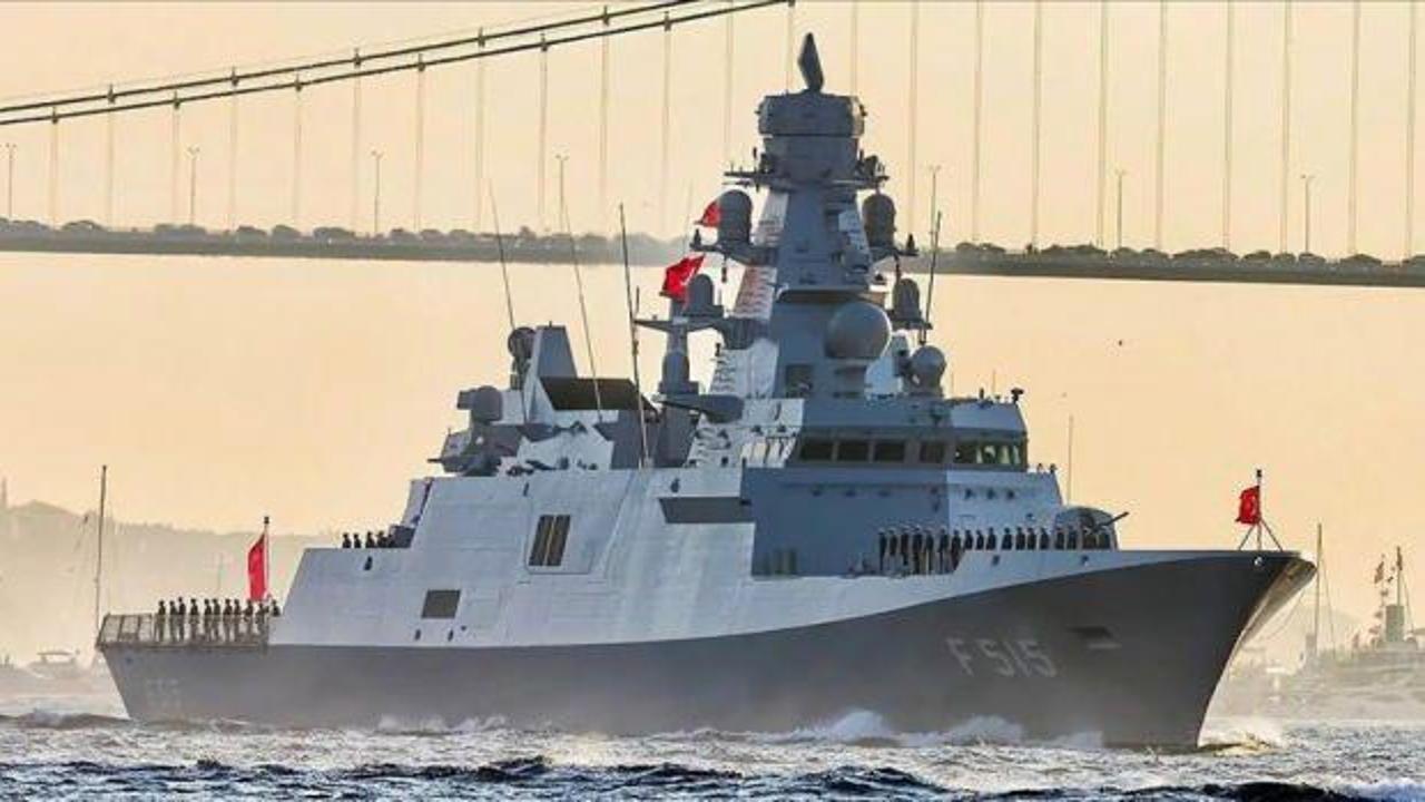 Üç kıtaya yayıldı! Dost ülkelerin gemi ve denizaltılarına Türk ''kalbi''