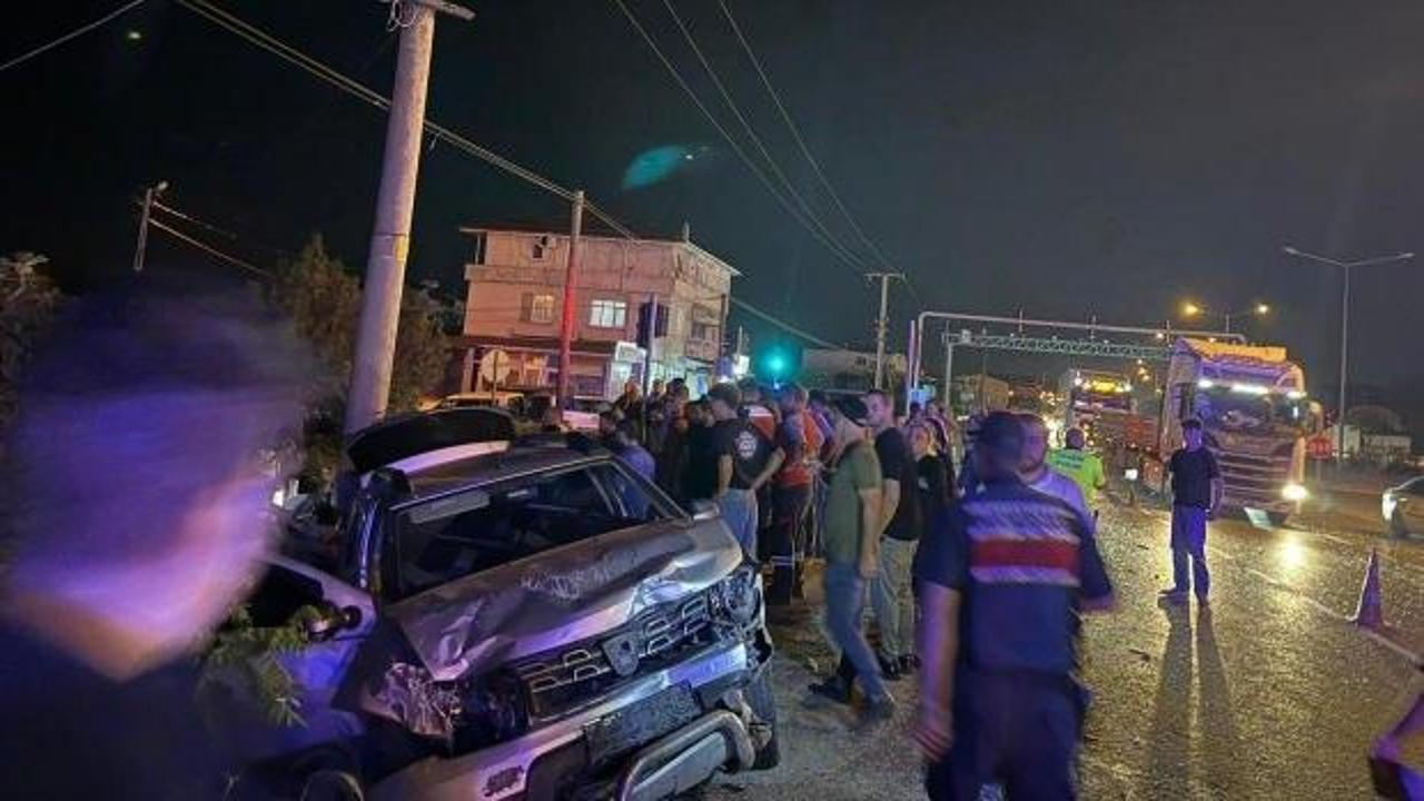 Samsun’da iki otomobil çarpıştı: 1 ölü