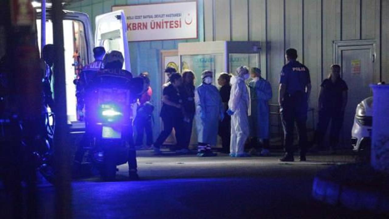 Ş&uuml;pheli maddedeki kokudan etkilenen 9 polisten 8'i taburcu edildi