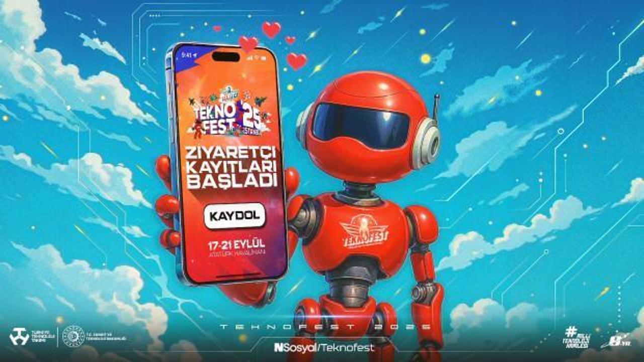 TEKNOFEST İstanbul için geri sayım başladı, ziyaretçi kayıtları açıldı