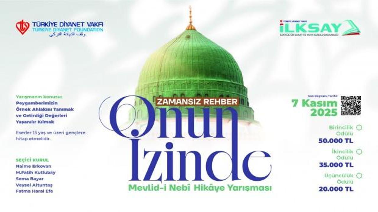 Türkiye Diyanet Vakfı’ndan ödüllü hikaye yarışması!