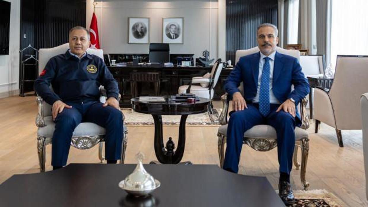 Yerlikaya'dan Fidan'a ziyaret